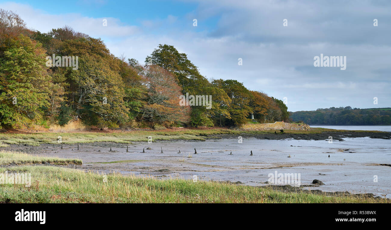 Point de Picton, Pembrokeshire, Pays de Galles Banque D'Images