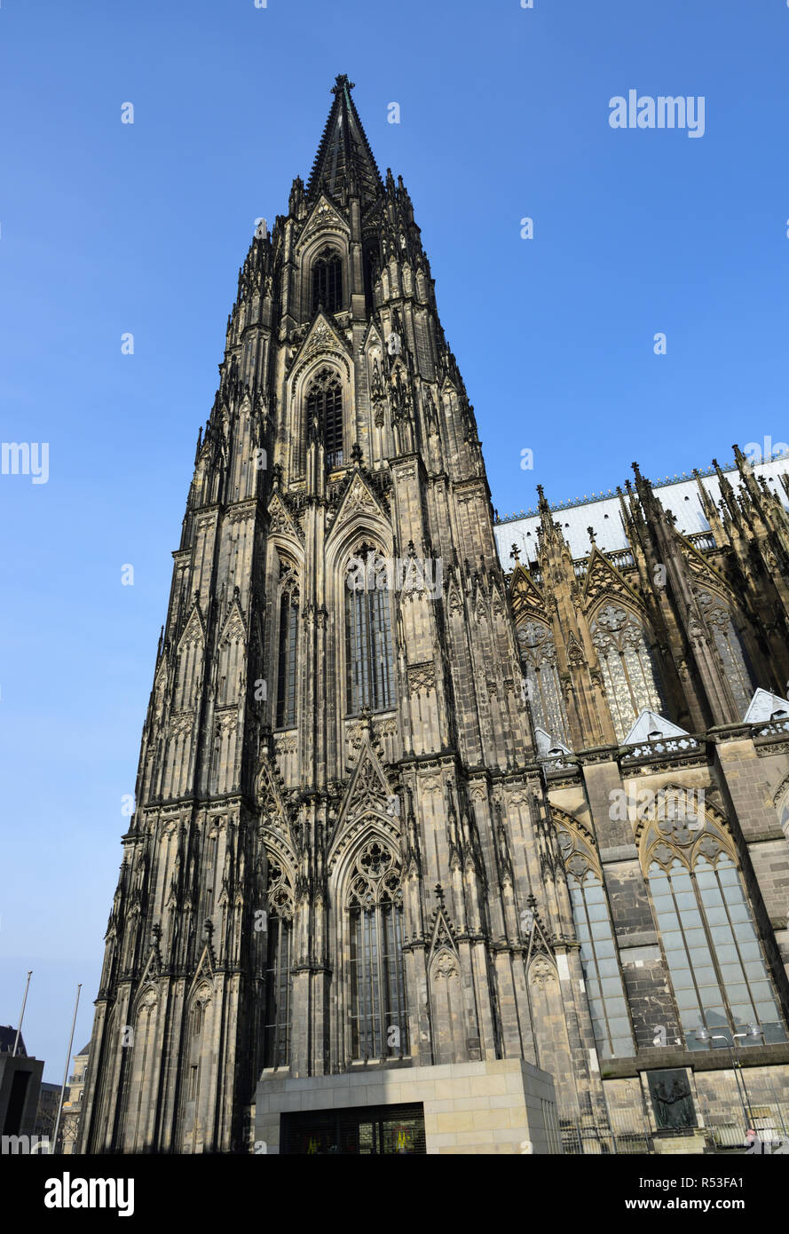 Â Â Â Â Â la cathédrale de Cologne Banque D'Images