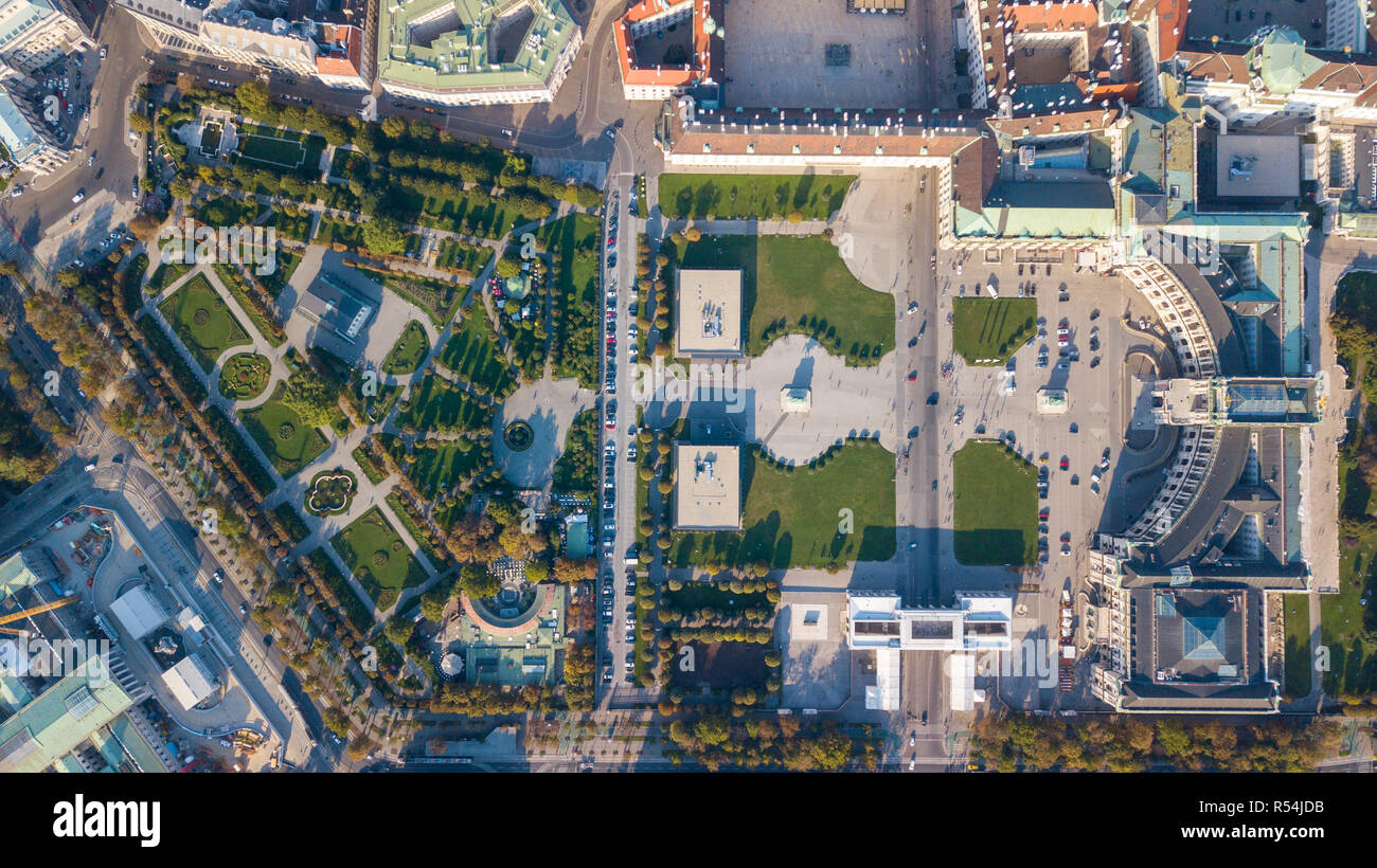 La Hofburg Wien Hofburg ou complexe, le Palais Impérial, Vienne, Autriche Banque D'Images