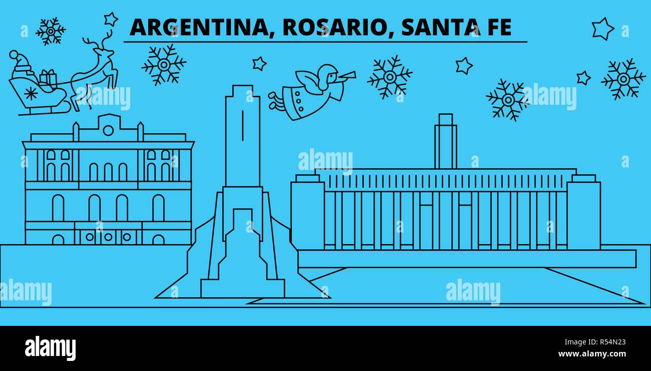 Rosario house argentina Banque d'images vectorielles - Alamy