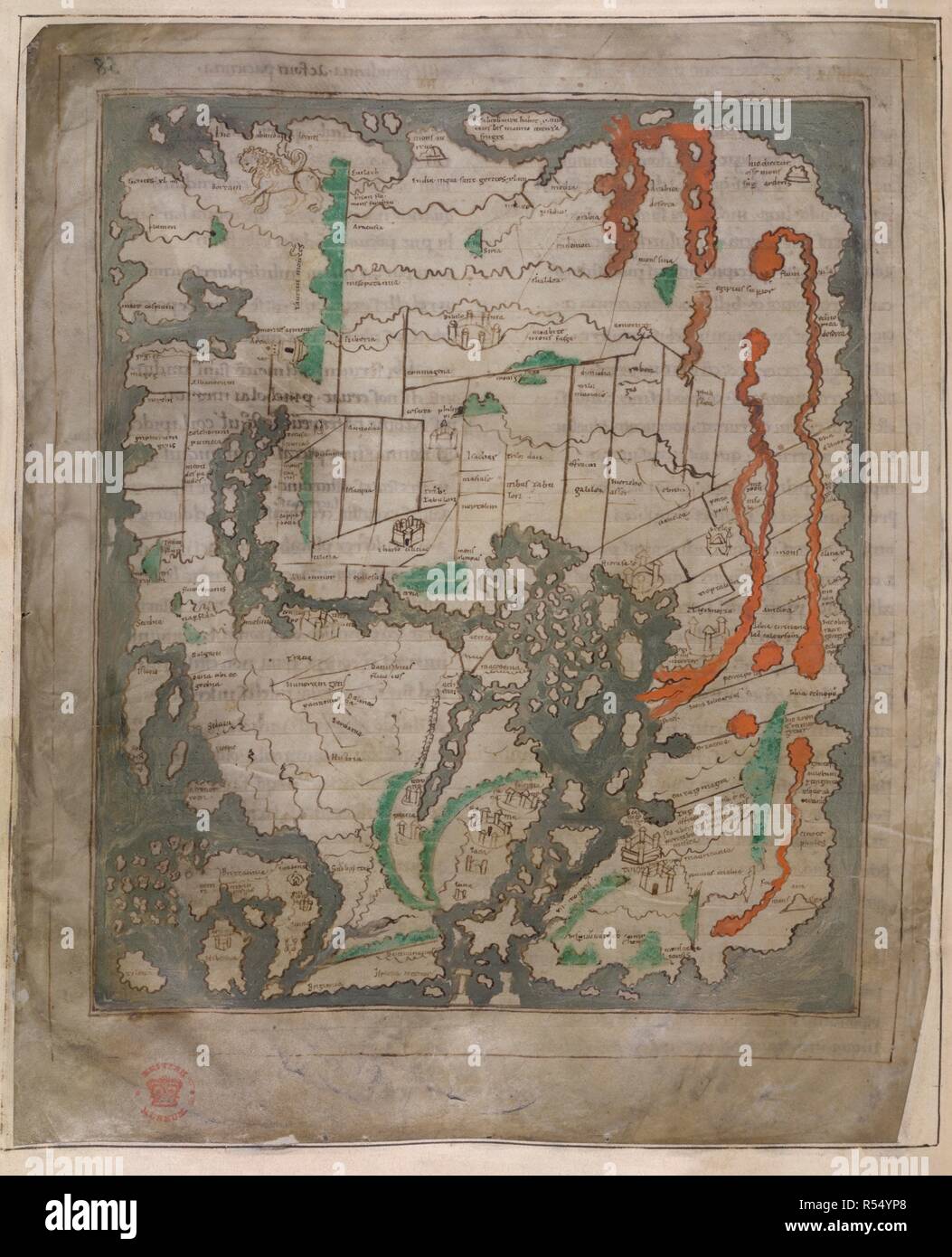 La Carte De Tibère Mappa Mundi Seule La Carte Du Monde De