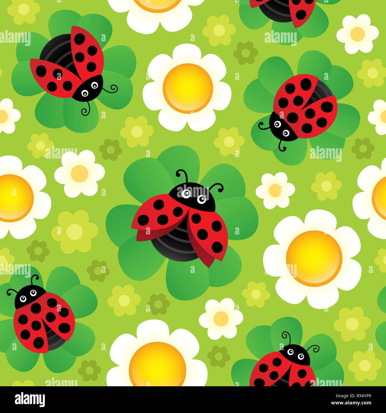 Thème printemps seamless background 2 Banque D'Images