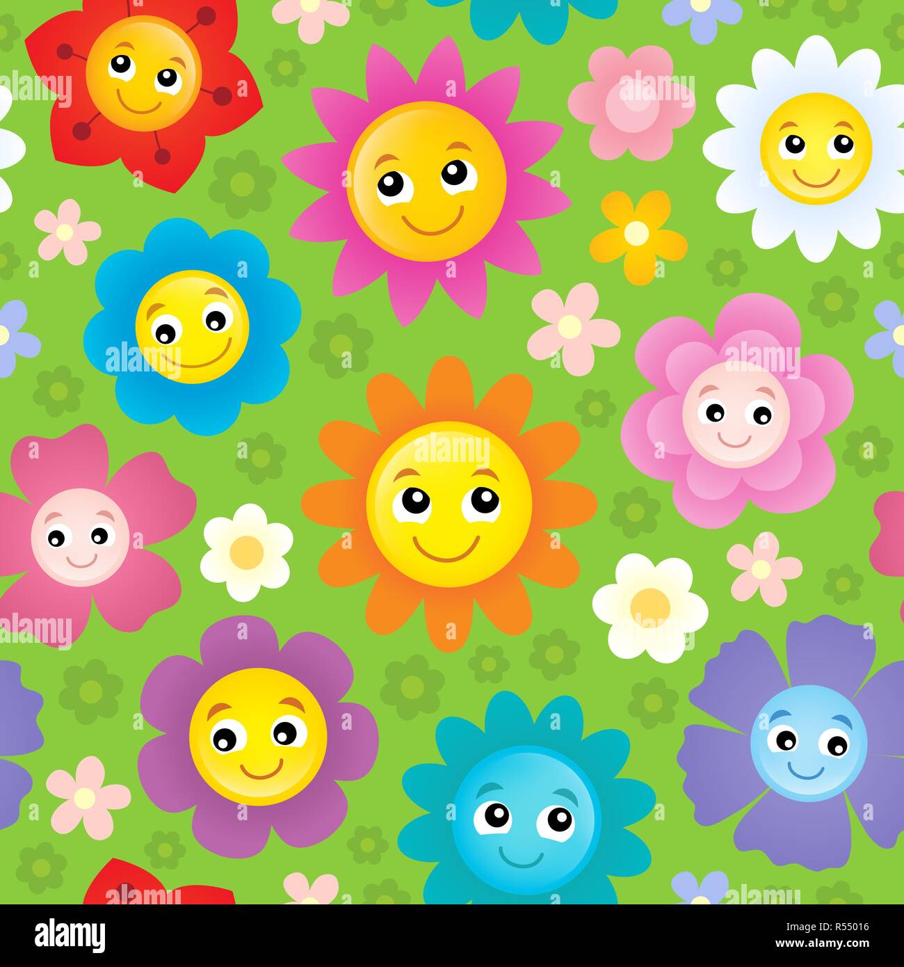 Heureux les capitules seamless background 1 Banque D'Images