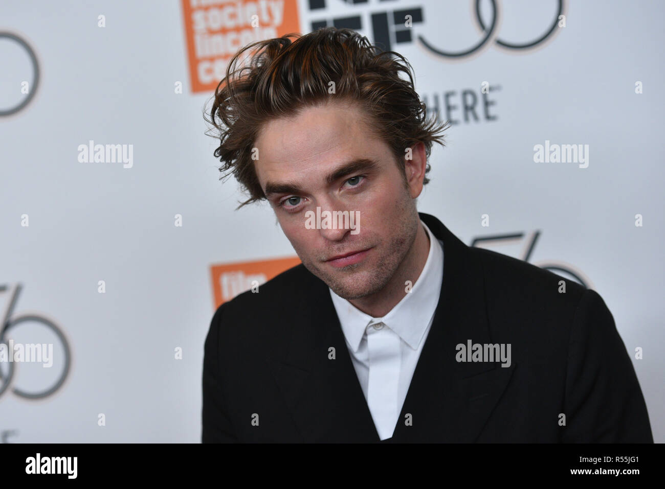 Rob Pattinson assiste à la 56e Festival du Film de New York premiere de 'vie' à l'Alice Tully Hall, Lincoln Center le 2 octobre 2018 à New York. Banque D'Images