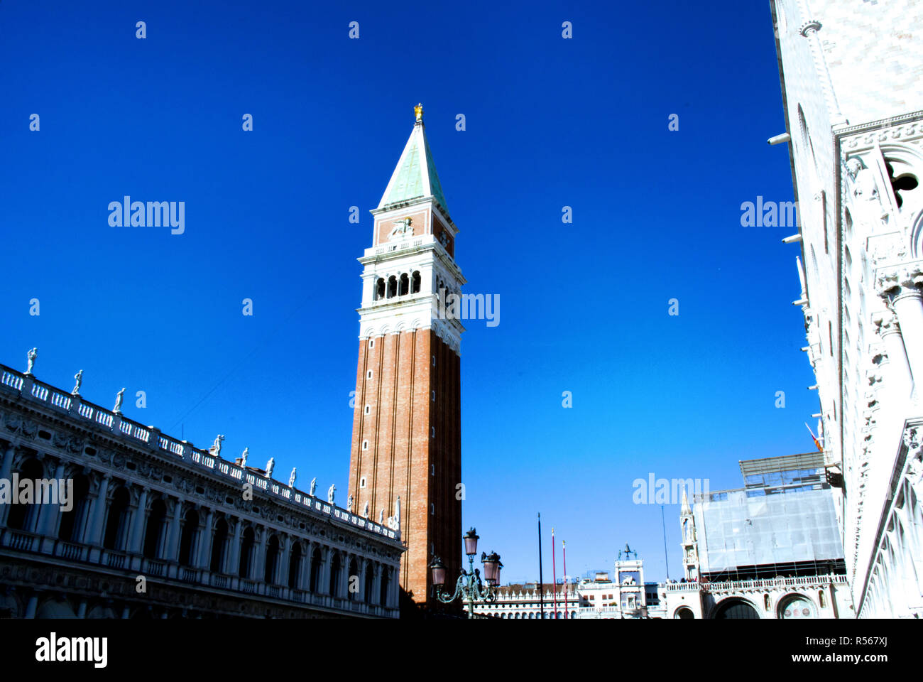 Panorama del Canal Grande di Venezia - Italia Banque D'Images