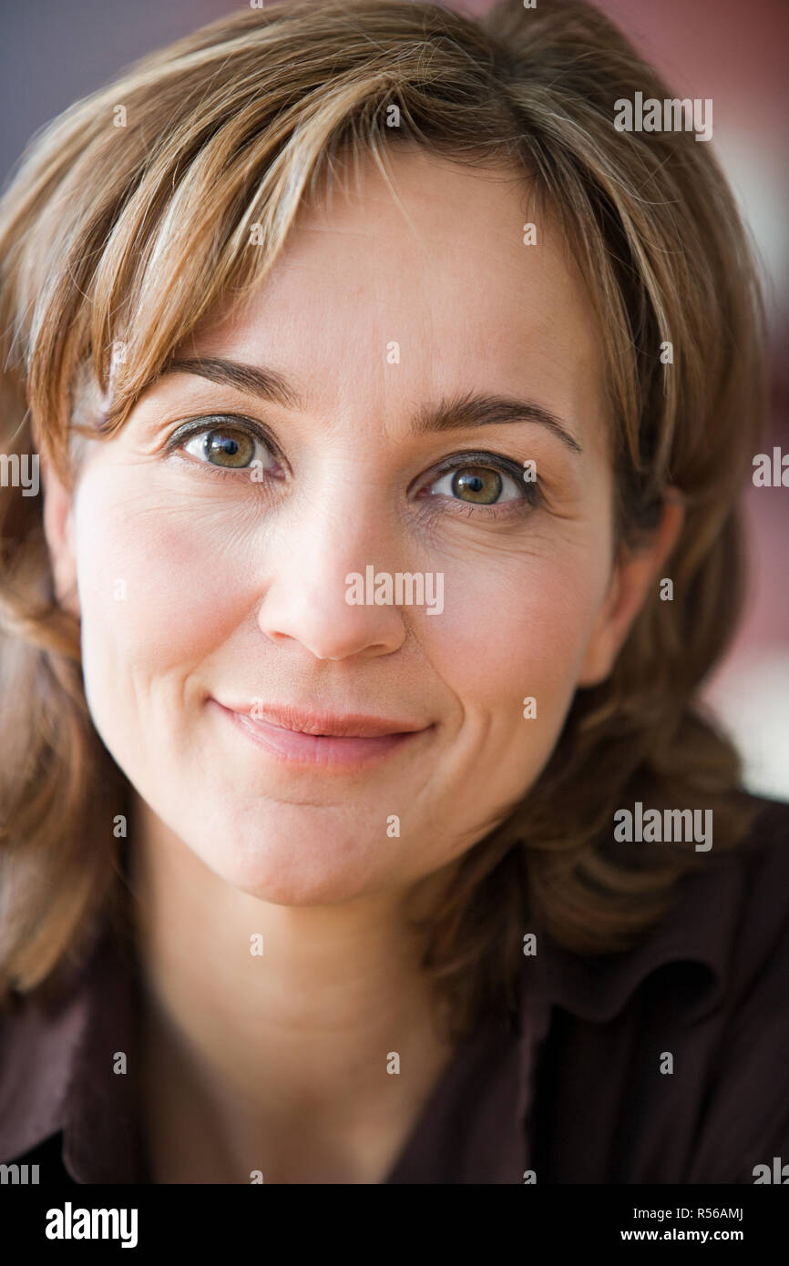 Portrait of a young woman Banque D'Images