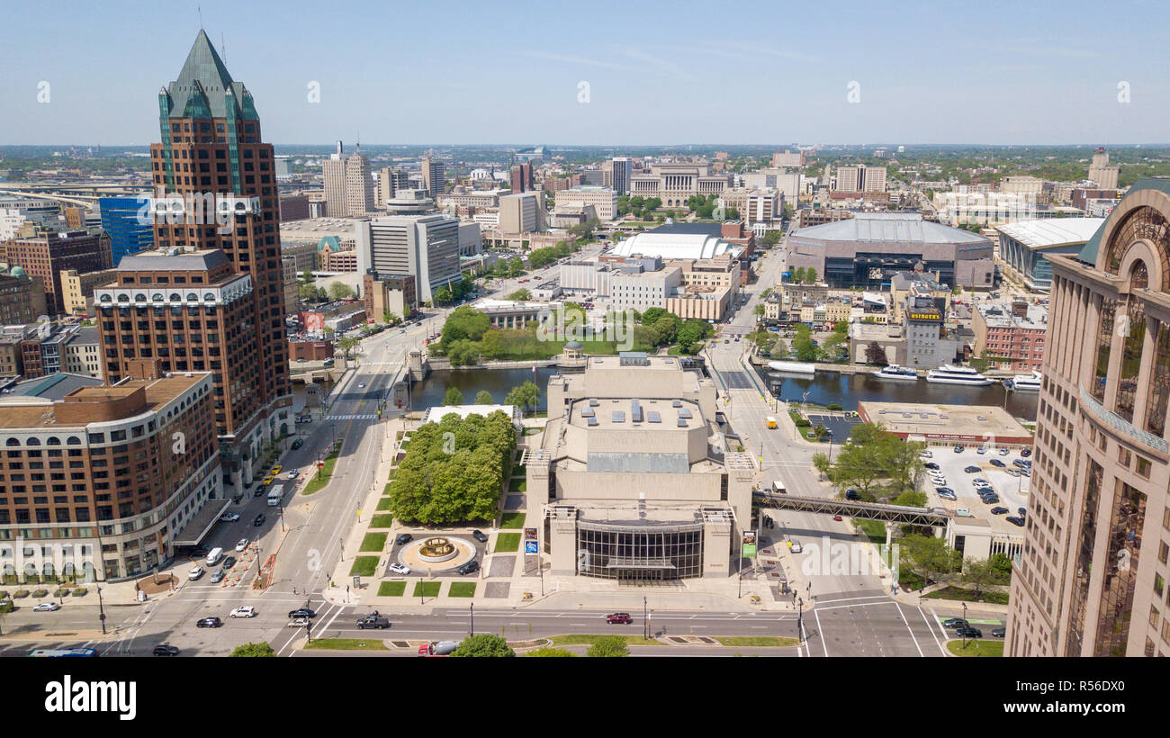 Marcus Center for the Performing Arts, Milwaukee, WI, USA Banque D'Images