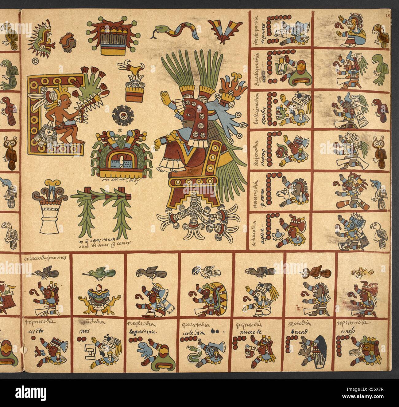 Quetzalcoatl codex Banque de photographies et d’images à haute ...
