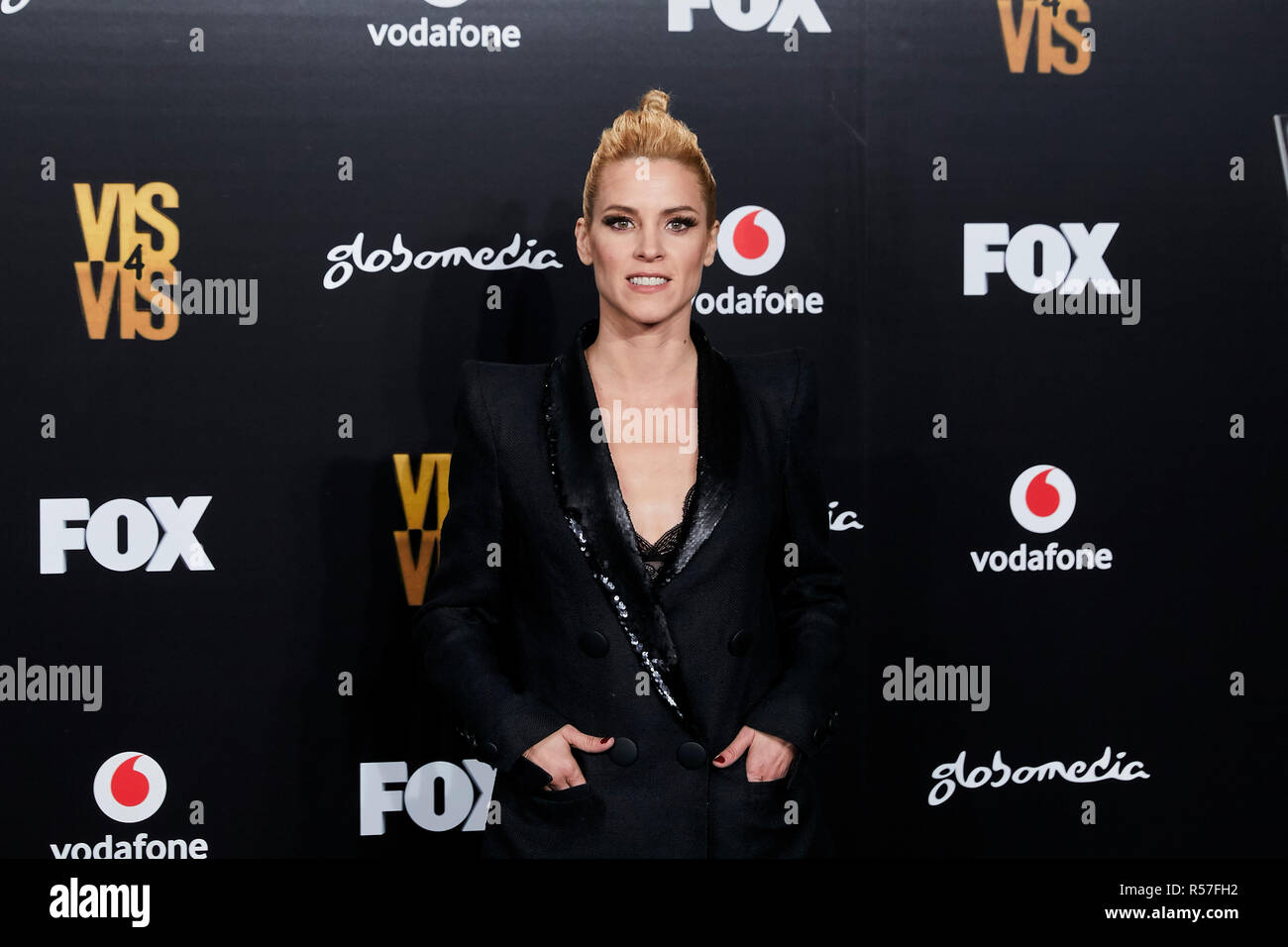 Maggie Civantos assiste à vis a vis saison 4 première mondiale au cinéma  Les lumières de la ville de Callao, à Madrid Photo Stock - Alamy