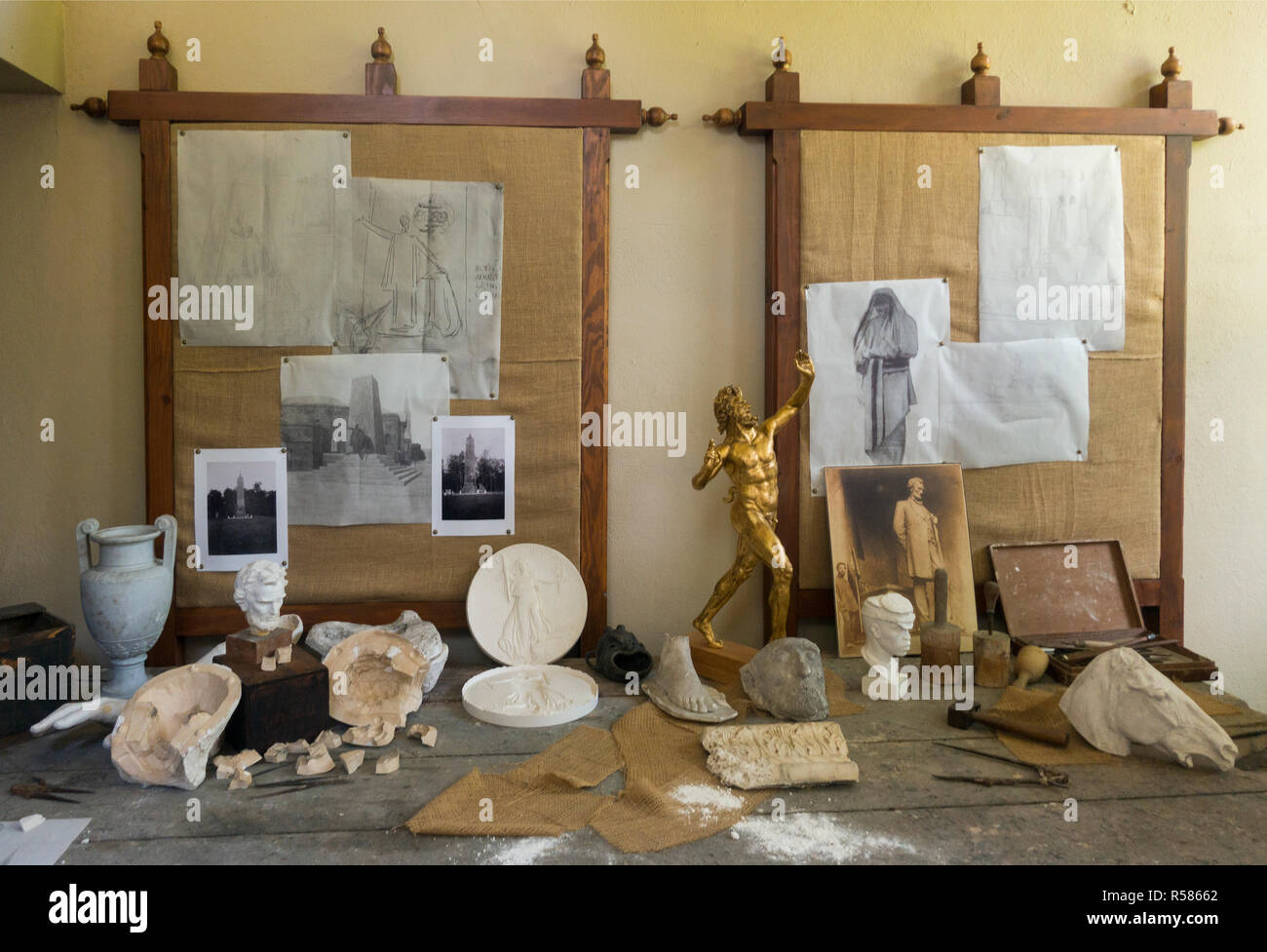 Saint-gaudens National Historic Site Cornish New Hampshire Banque D'Images