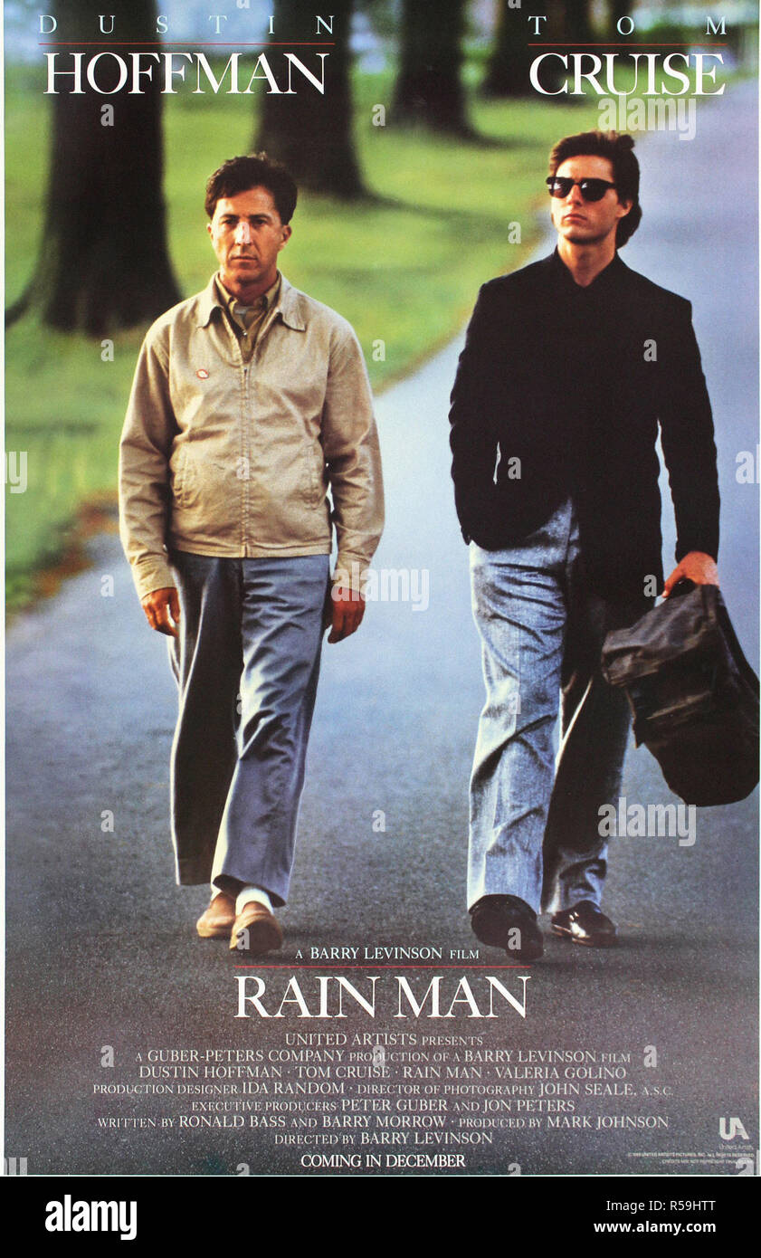 Rain Man - Original Movie Poster Banque D'Images