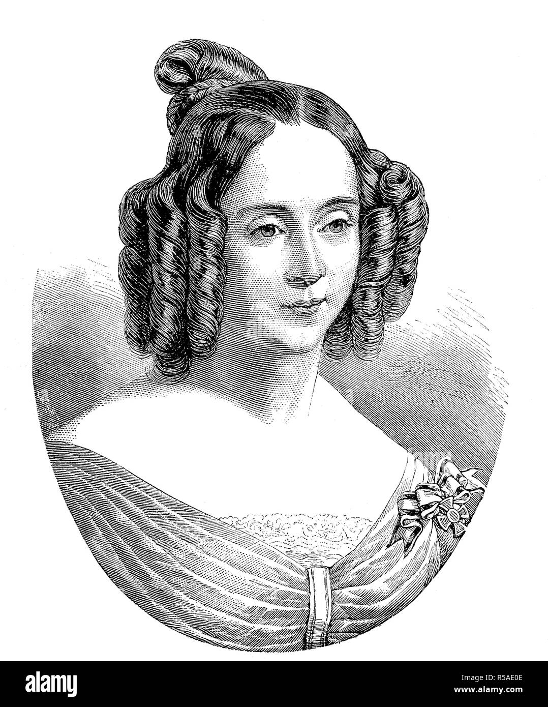 La Princesse Augusta De Saxe Weimar Eisenach Augusta Marie - 
