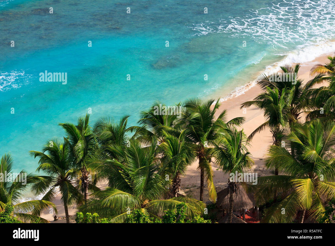 Caraïbes, Antigua-et-Barbuda, Galley Bay Banque D'Images