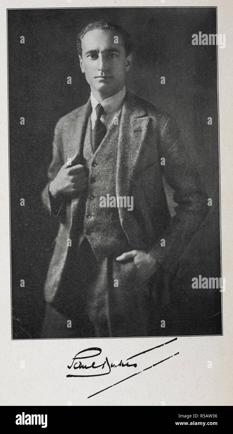 Sir Paul Henry Ducs KBE (10 février 1889 - 27 août 1967) était un auteur britannique et agent du MI6. Crépuscule rouge et le lendemain. Aventures et enquêtes dans la Russie rouge ... William Heinemann : Londres, Garden City, N.Y., imprimé, 1922. Source : 10292.bbb.22 frontispice. Banque D'Images