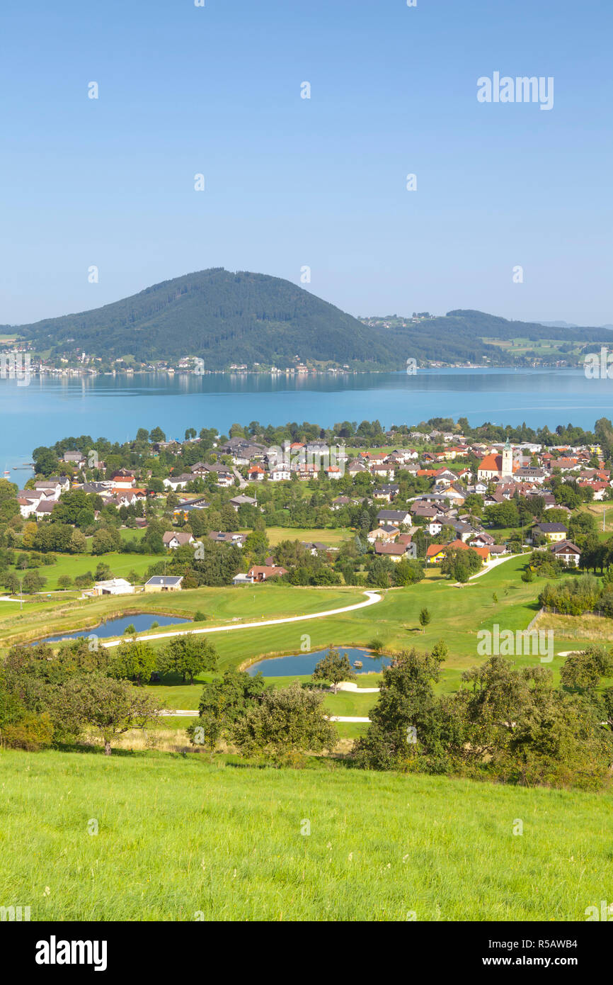 Weyregg am Attersee am Attersee, Salzkammergut, Autriche Banque D'Images Weyregg am Attersee am Attersee, Salzkammergut, Autriche Banque D'Images