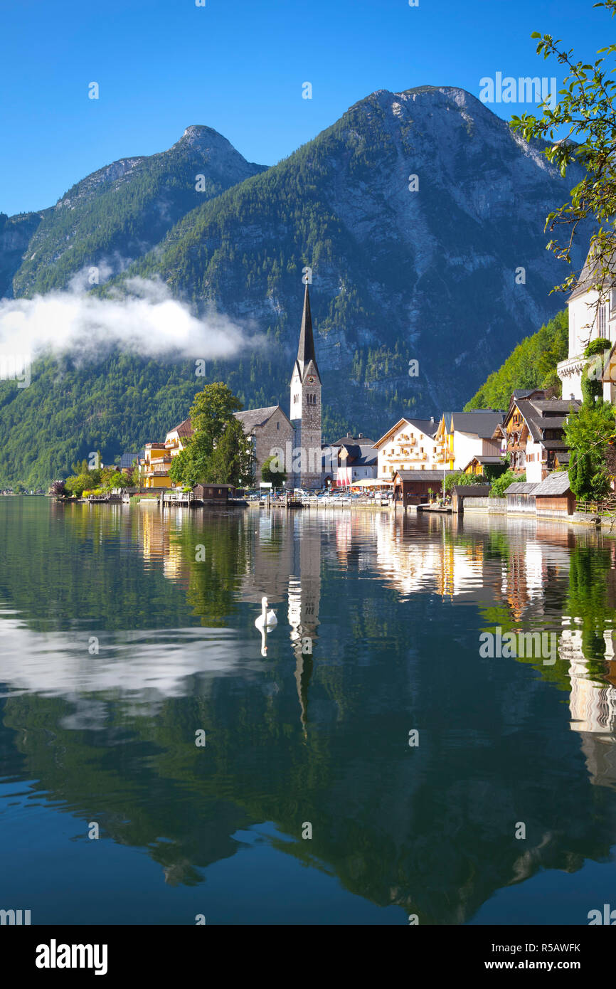 Hallstatt, Hallstattersee, Oberosterreich, Haute Autriche, Autriche Banque D'Images Hallstatt, Hallstattersee, Oberosterreich, Haute Autriche, Autriche Banque D'Images