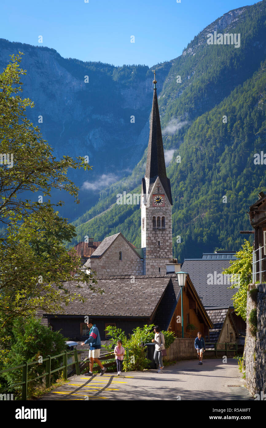 Hallstatt, Hallstattersee, Oberosterreich, Haute Autriche, Autriche Banque D'Images Hallstatt, Hallstattersee, Oberosterreich, Haute Autriche, Autriche Banque D'Images
