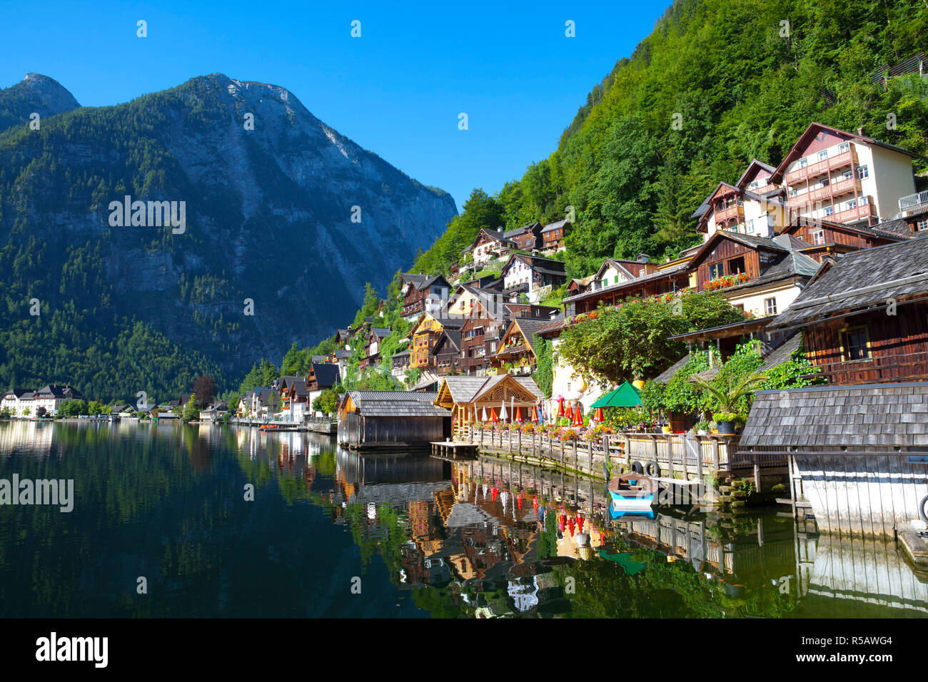 Hallstatt, Hallstattersee, Oberosterreich, Haute Autriche, Autriche Banque D'Images Hallstatt, Hallstattersee, Oberosterreich, Haute Autriche, Autriche Banque D'Images