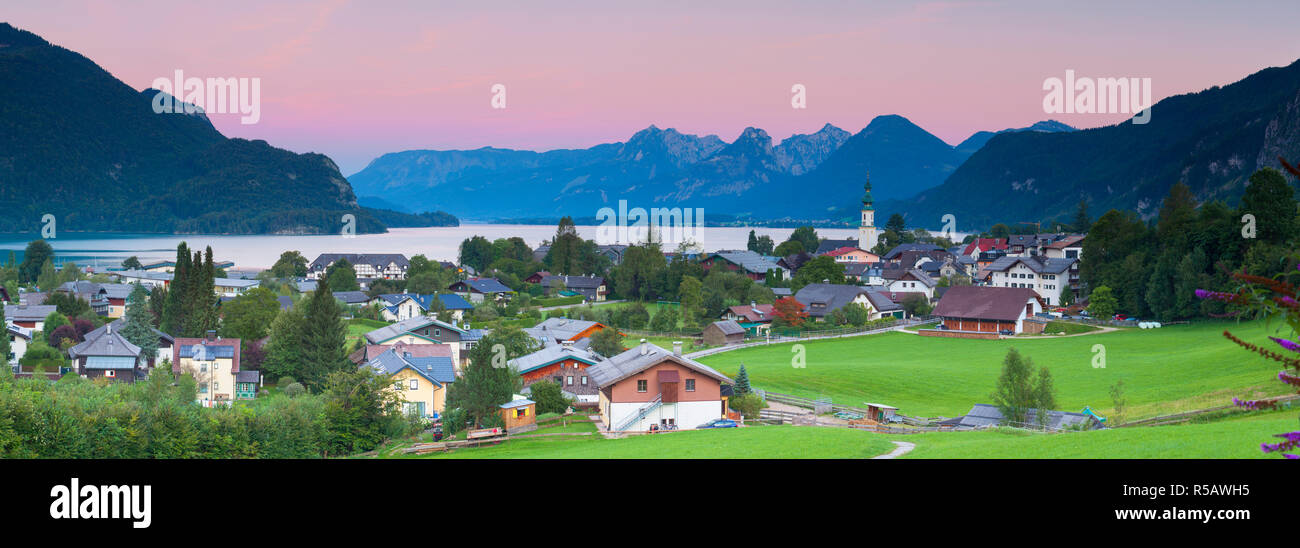 Sankt-gilgen, Wolfgangsee, Salzburger Land, Flachgau, Autriche Banque D'Images Sankt-gilgen, Wolfgangsee, Salzburger Land, Flachgau, Autriche Banque D'Images