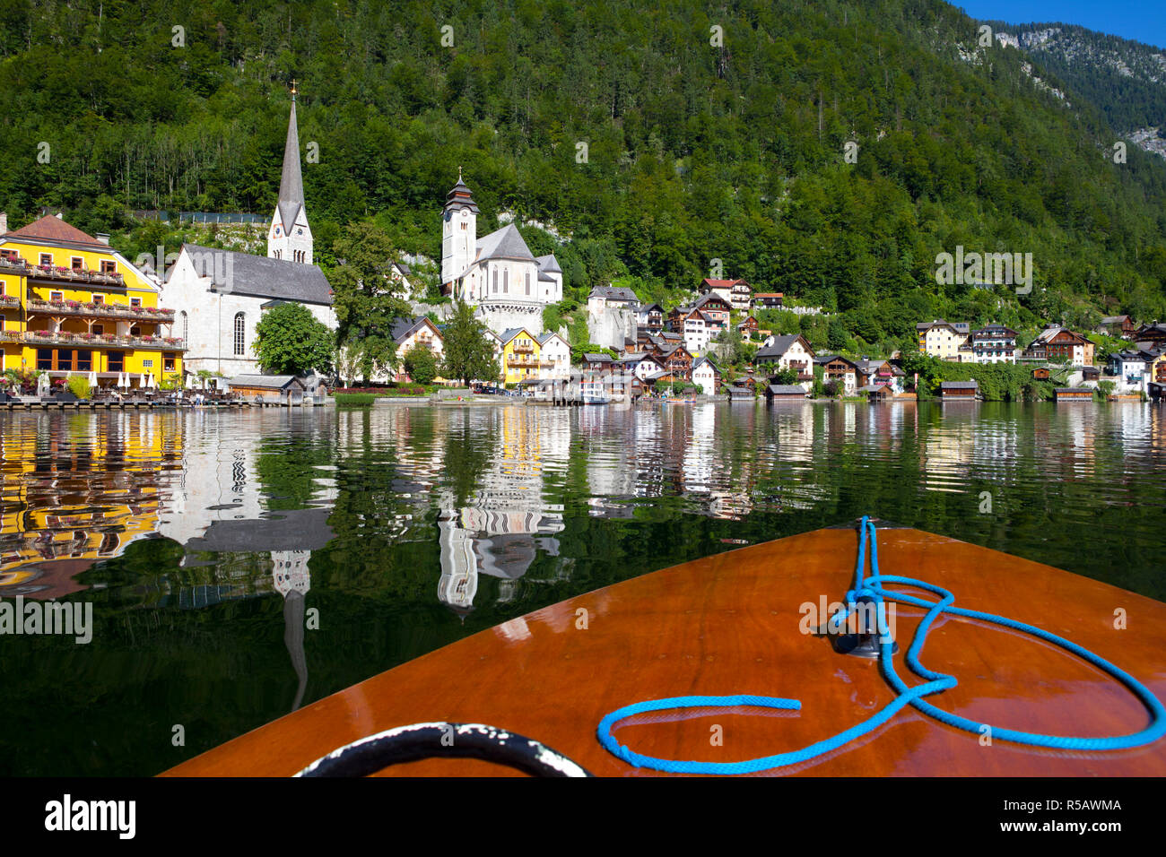 Hallstatt, Hallstattersee, Oberosterreich, Haute Autriche, Autriche Banque D'Images Hallstatt, Hallstattersee, Oberosterreich, Haute Autriche, Autriche Banque D'Images