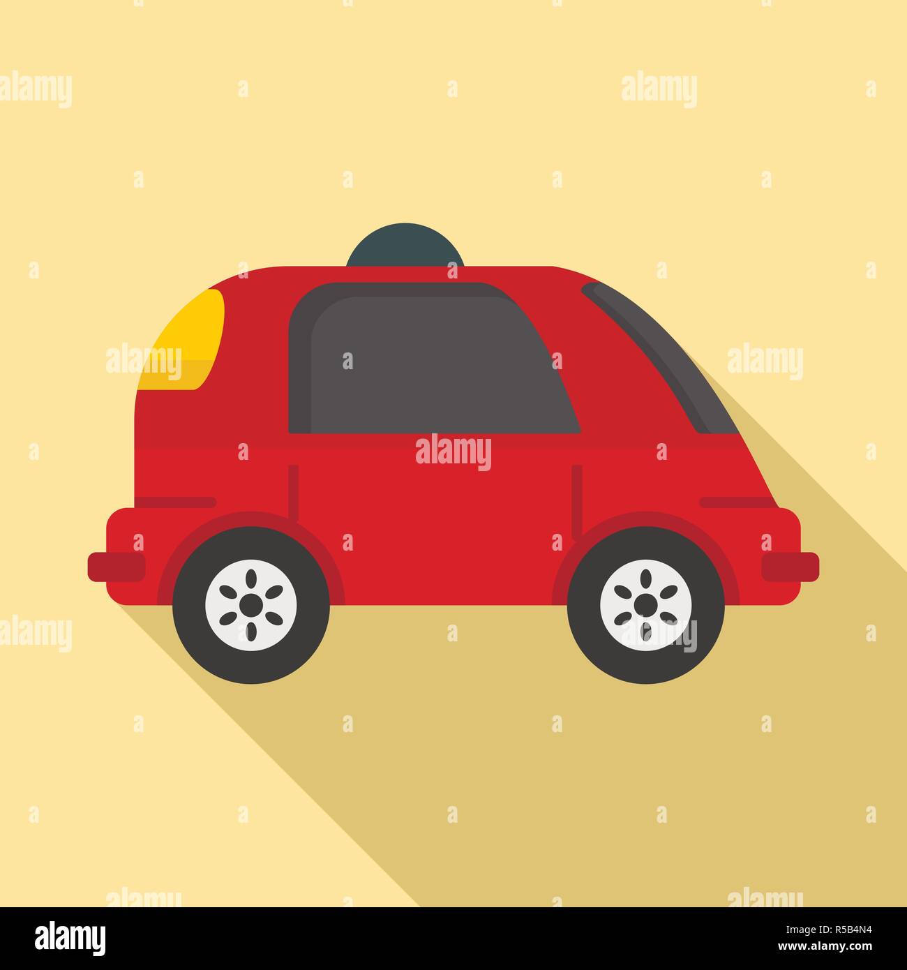 Icône de voiture sans conducteur. Voiture sans conducteur télévision illustration de l'icône vecteur pour la conception web Illustration de Vecteur