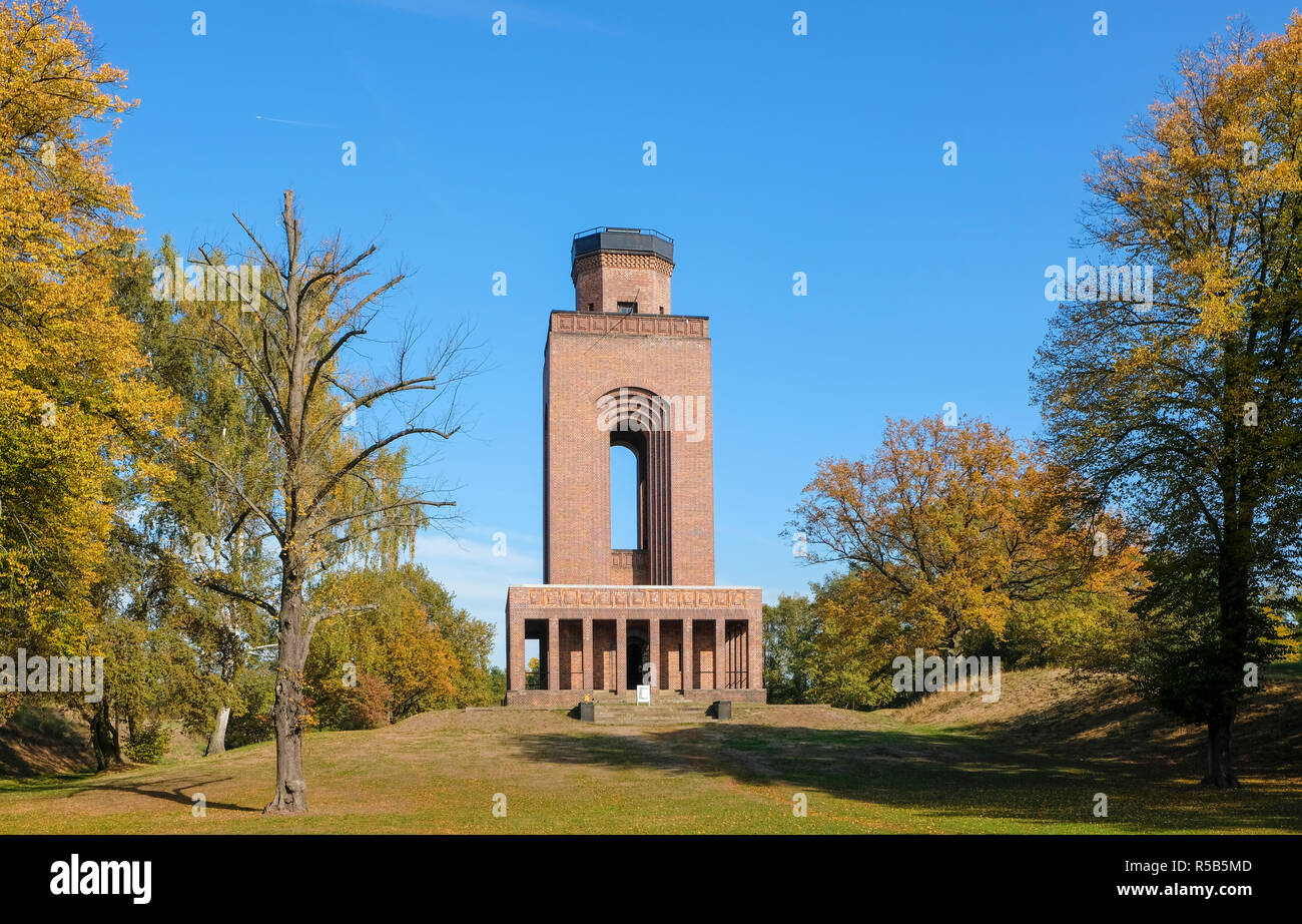Tour Bismarck, Burg, Spreewald, district de Spree-Neisse, Brandebourg, Allemagne Banque D'Images