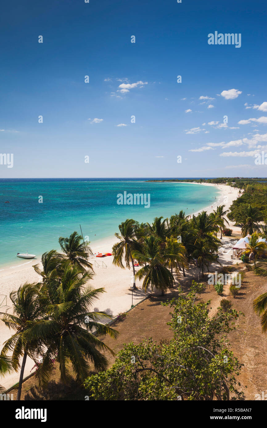 La province de Sancti Spiritus, Cuba, Trinidad, Playa Ancon beach Banque D'Images