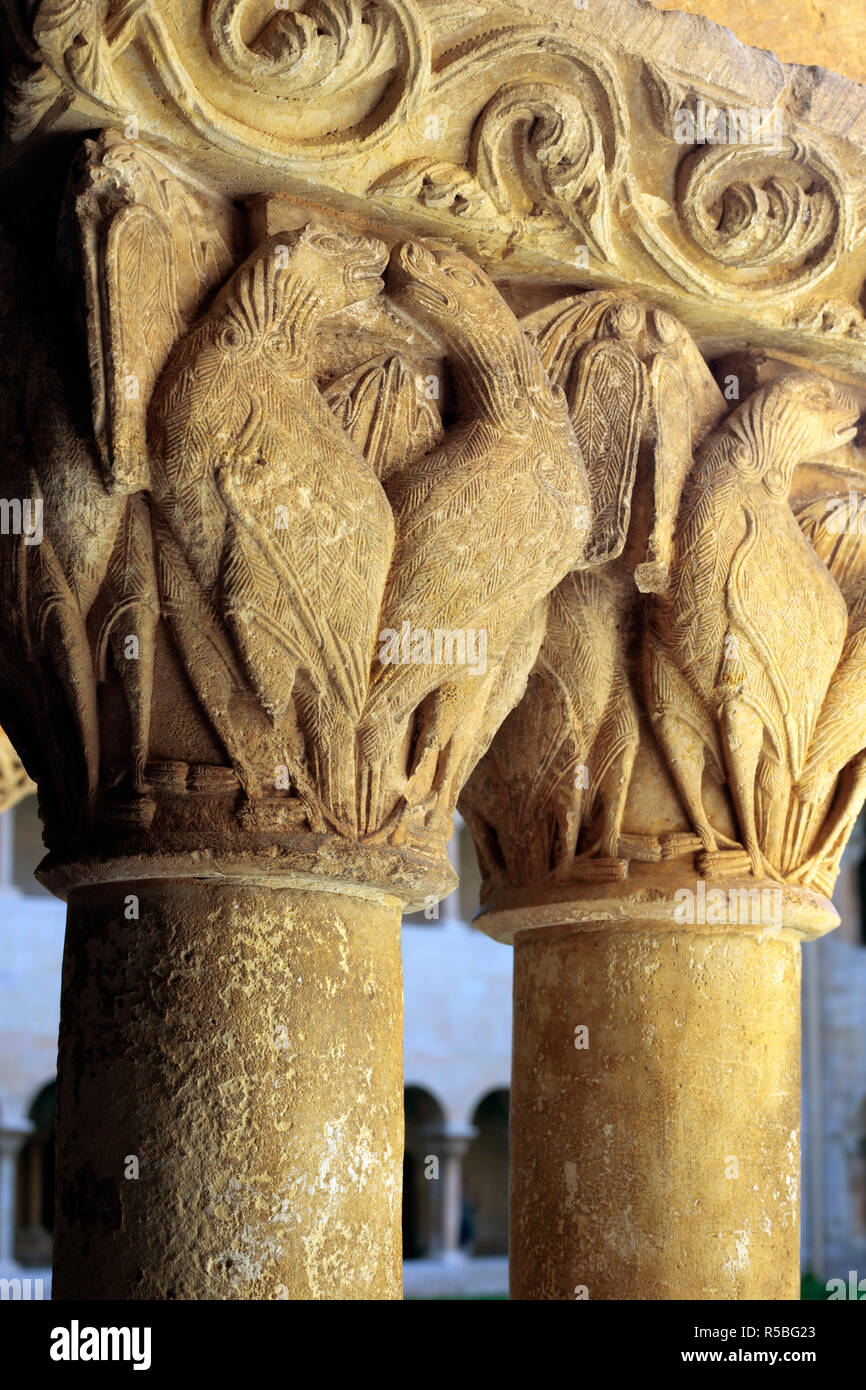 Abbaye de Santo Domingo de Silos, Burgos, Castille et Leon, Espagne Banque D'Images