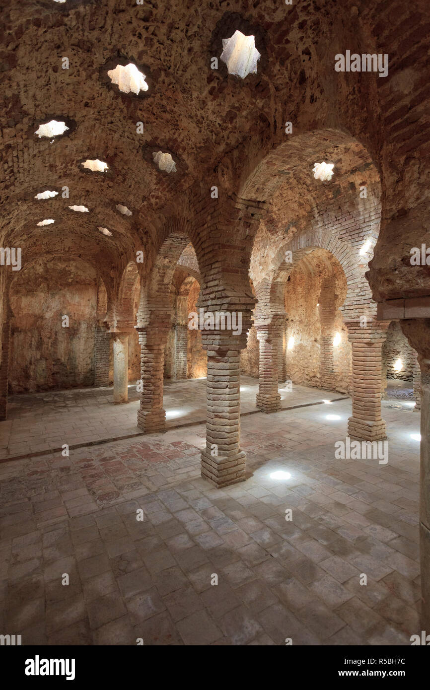 Espagne, Andalousie, Ronda, bains arabes (Espagne) Plus Banque D'Images