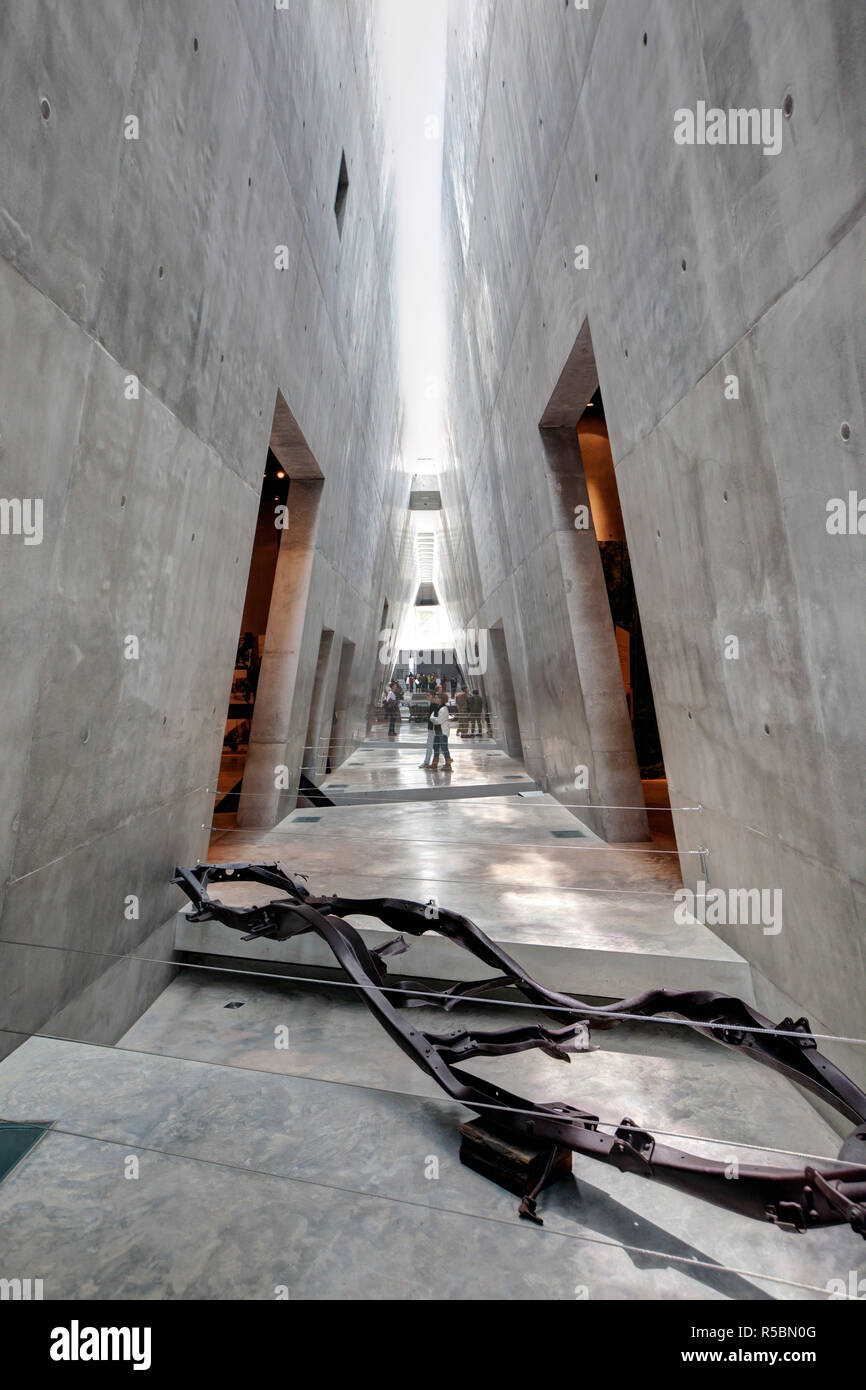 Israël, Jérusalem, Yad Vashem, Musée de l'Holocauste Banque D'Images