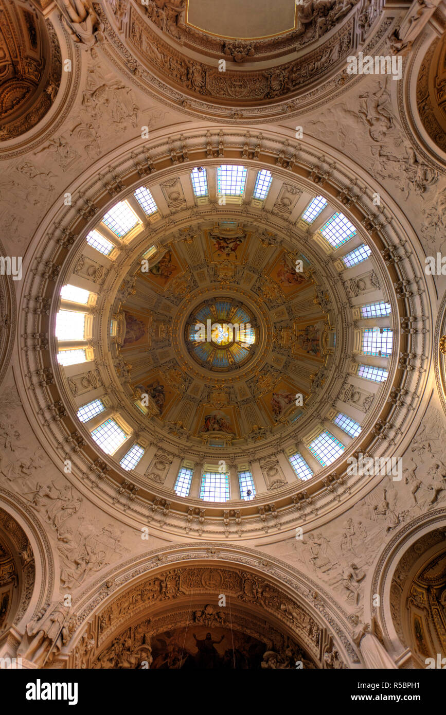 Allemagne, Berlin, Museumsinsel, la cathédrale de Berlin (Berliner Dom) Banque D'Images