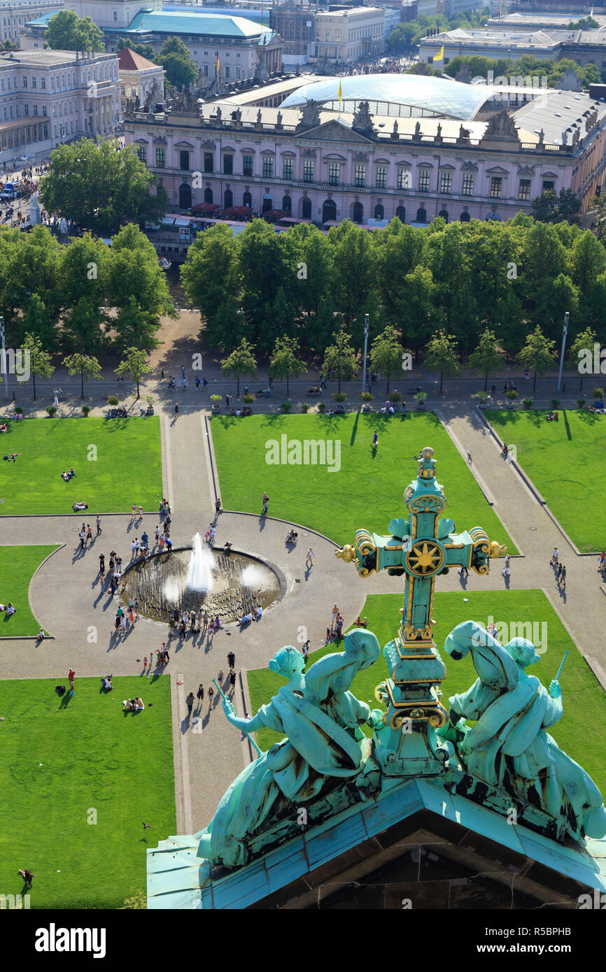 Allemagne, Berlin, Museumsinsel, la cathédrale de Berlin (Berliner Dom), vue depuis le dôme gallery Banque D'Images