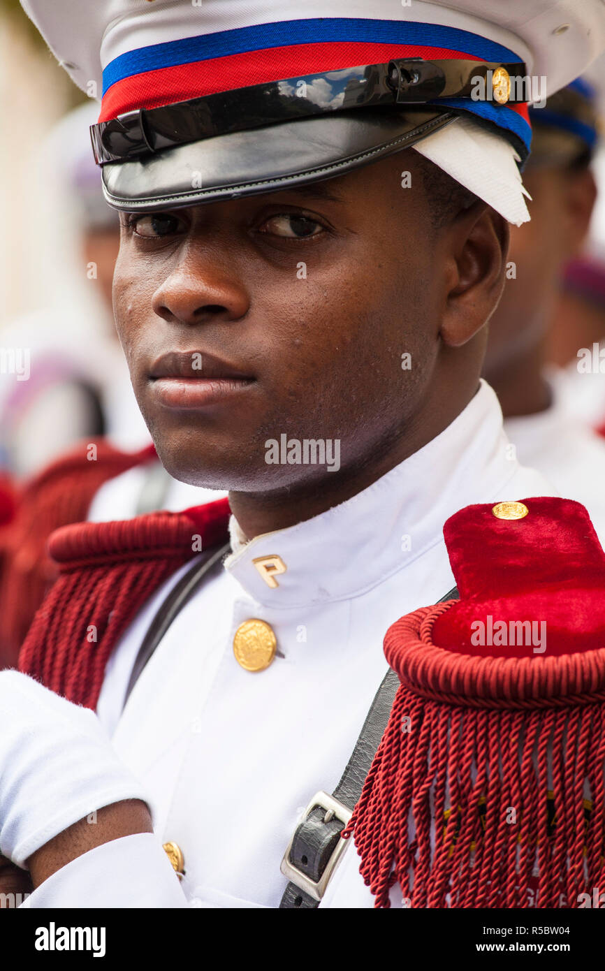 République Dominicaine, Saint-Domingue, Le Colonial, Independance Day, garde présidentielle, Banque D'Images