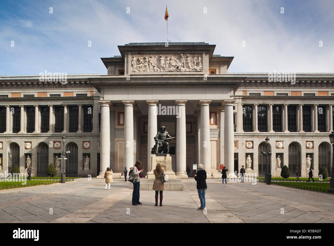 Espagne, Madrid, Paseo del Prado, Museo del Prado museum Banque D'Images