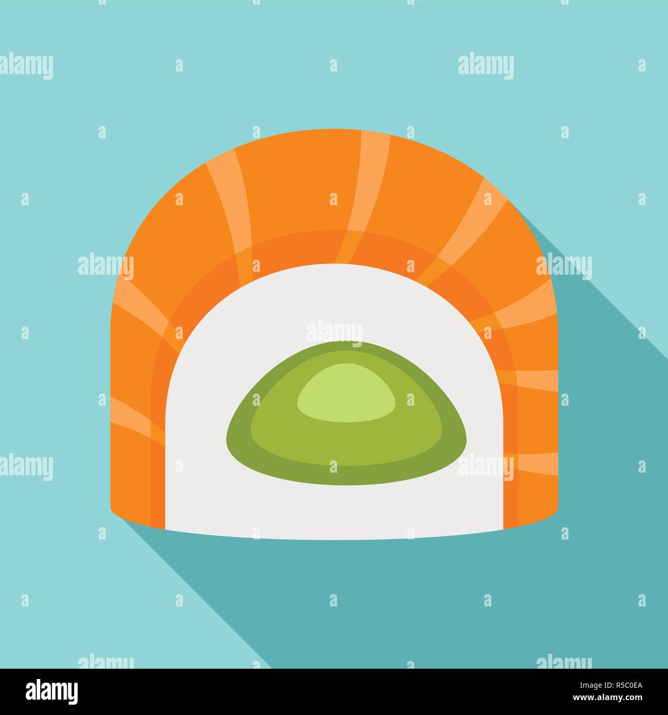 Maguro sushi tai icône. Télévision illustration de maguro sushi tai icône vecteur pour la conception web Illustration de Vecteur
