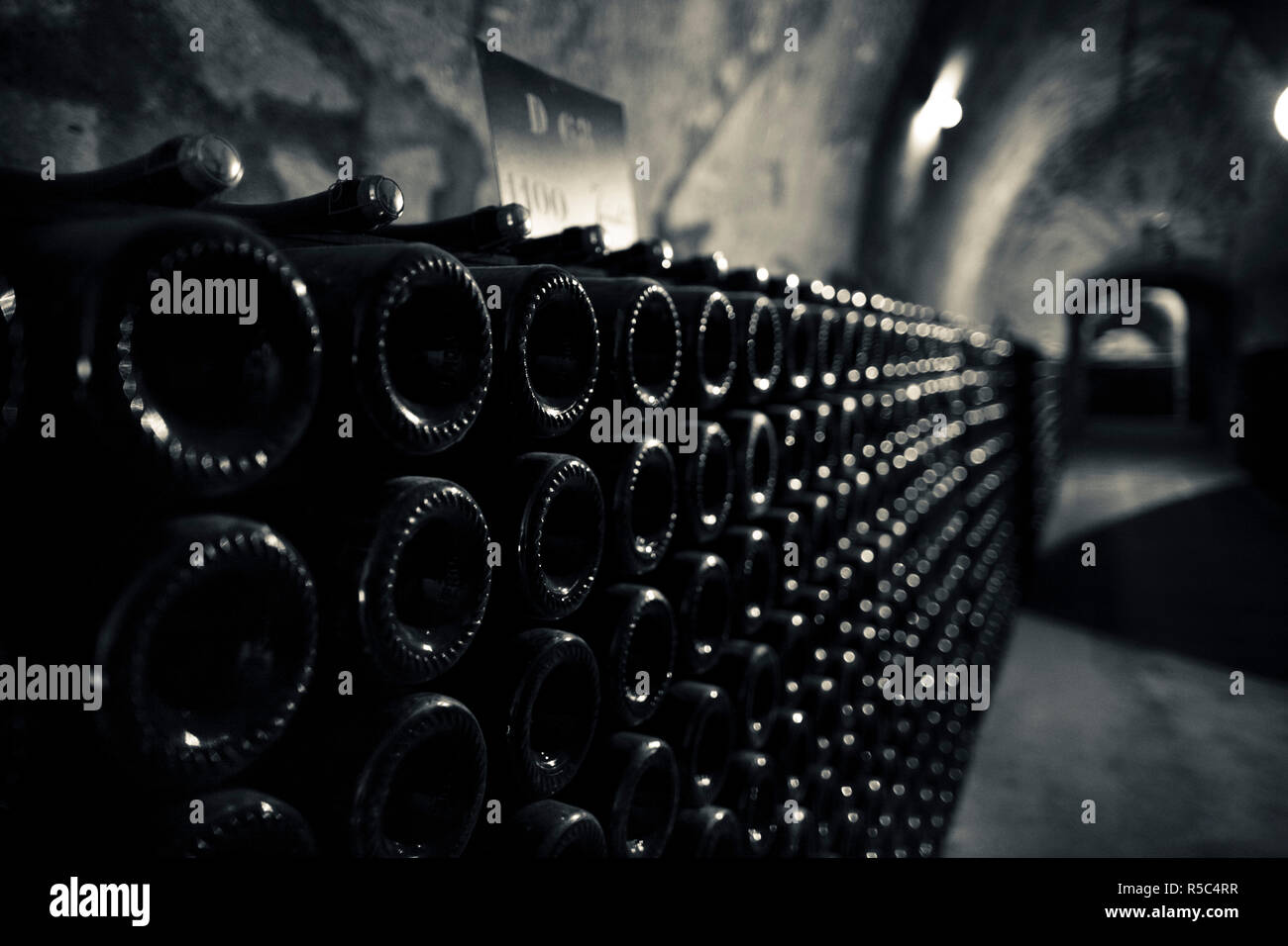 France, Marne, Champagne Ardenne, Reims, champagne Pommery Winery, caves de champagne Banque D'Images
