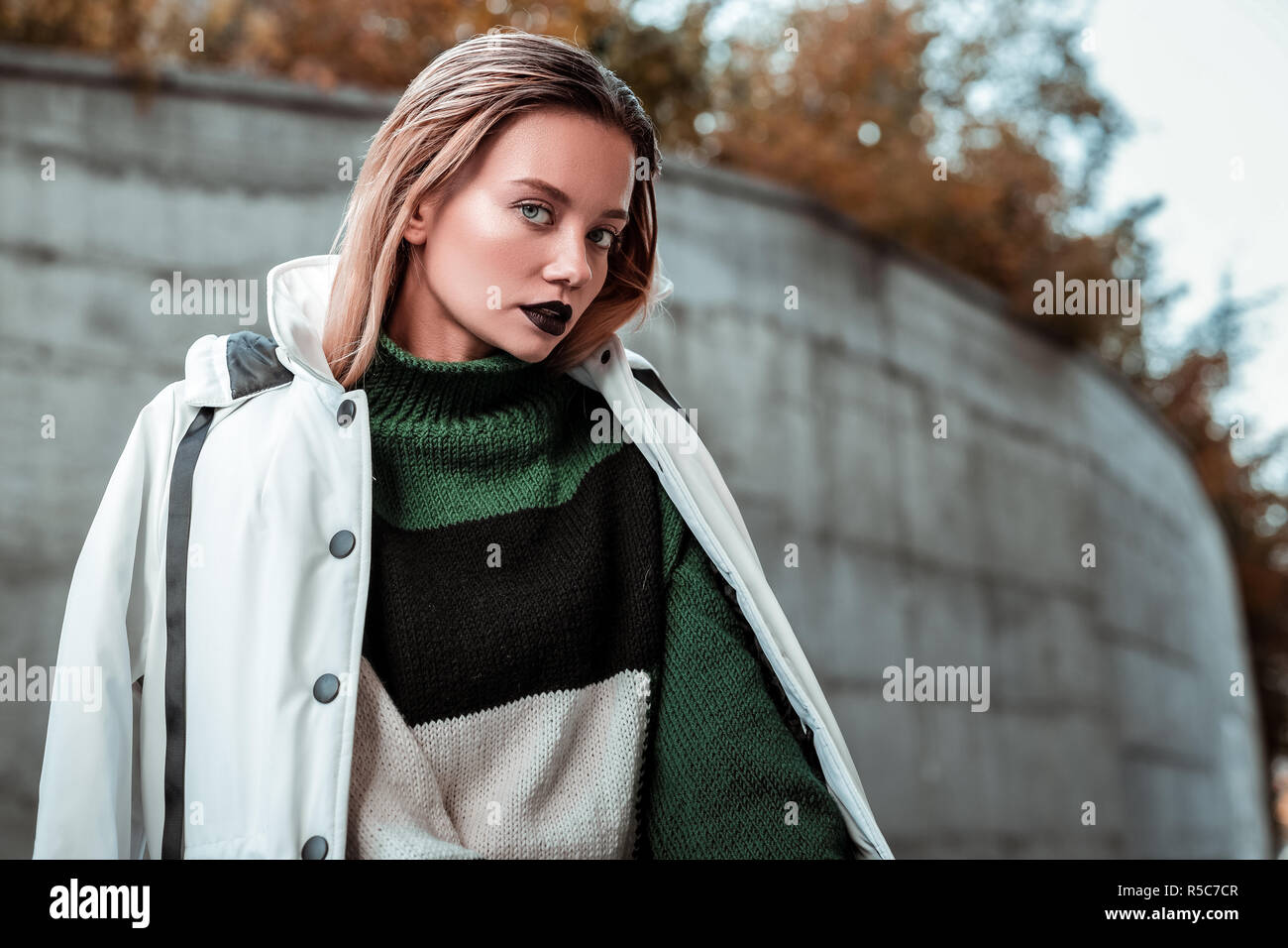 Pull et veste sale