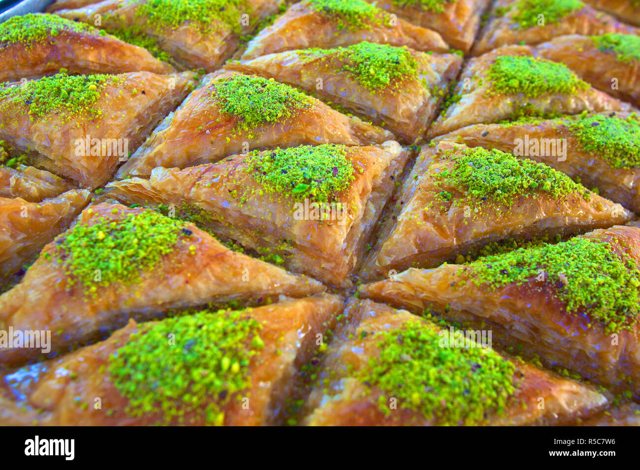 Pâtisserie turque, Chypre du Nord Banque D'Images