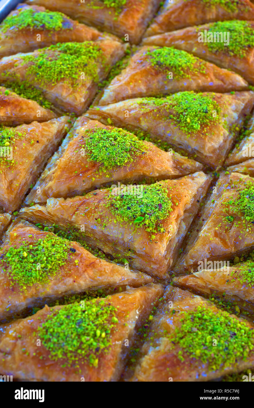 Pâtisserie turque, Chypre du Nord Banque D'Images