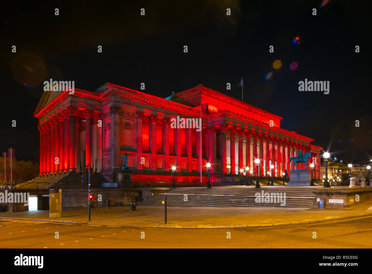 St Georges Hall, Armistice 11.11.2018. Credit Phillip Roberts Banque D'Images