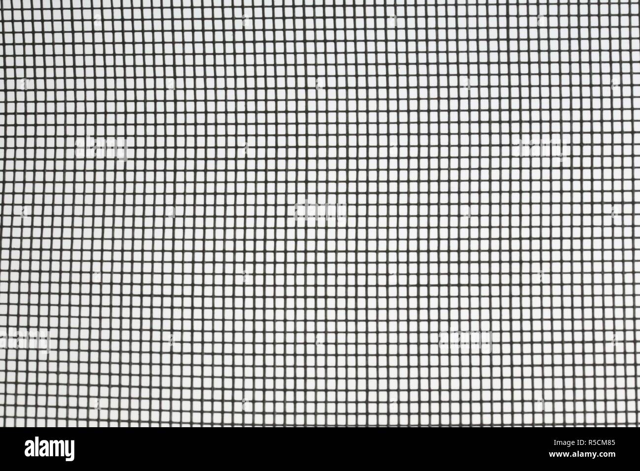 L'écran de la fenêtre en aluminium Banque D'Images