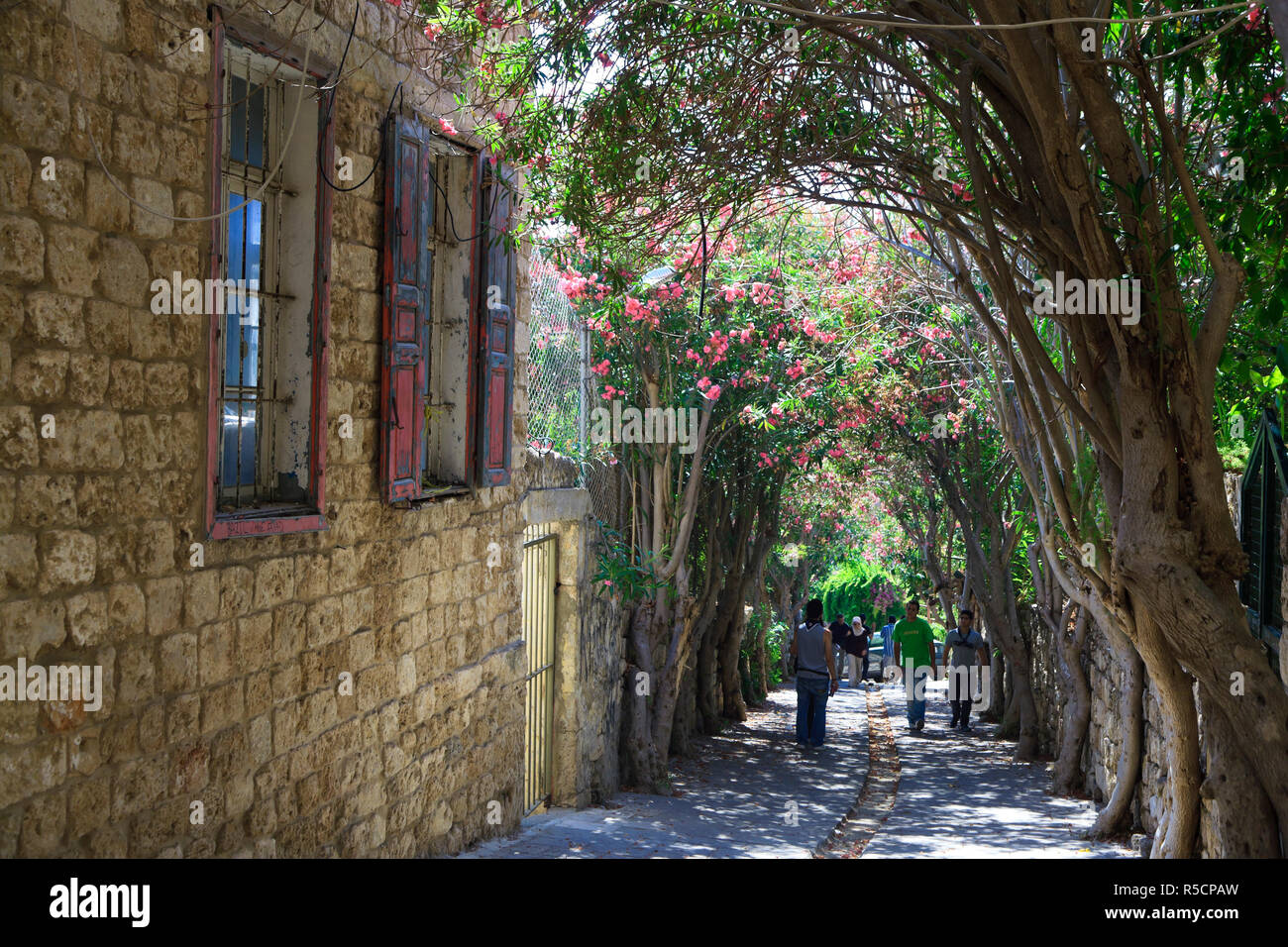 Liban, Byblos, Vieille Ville Banque D'Images