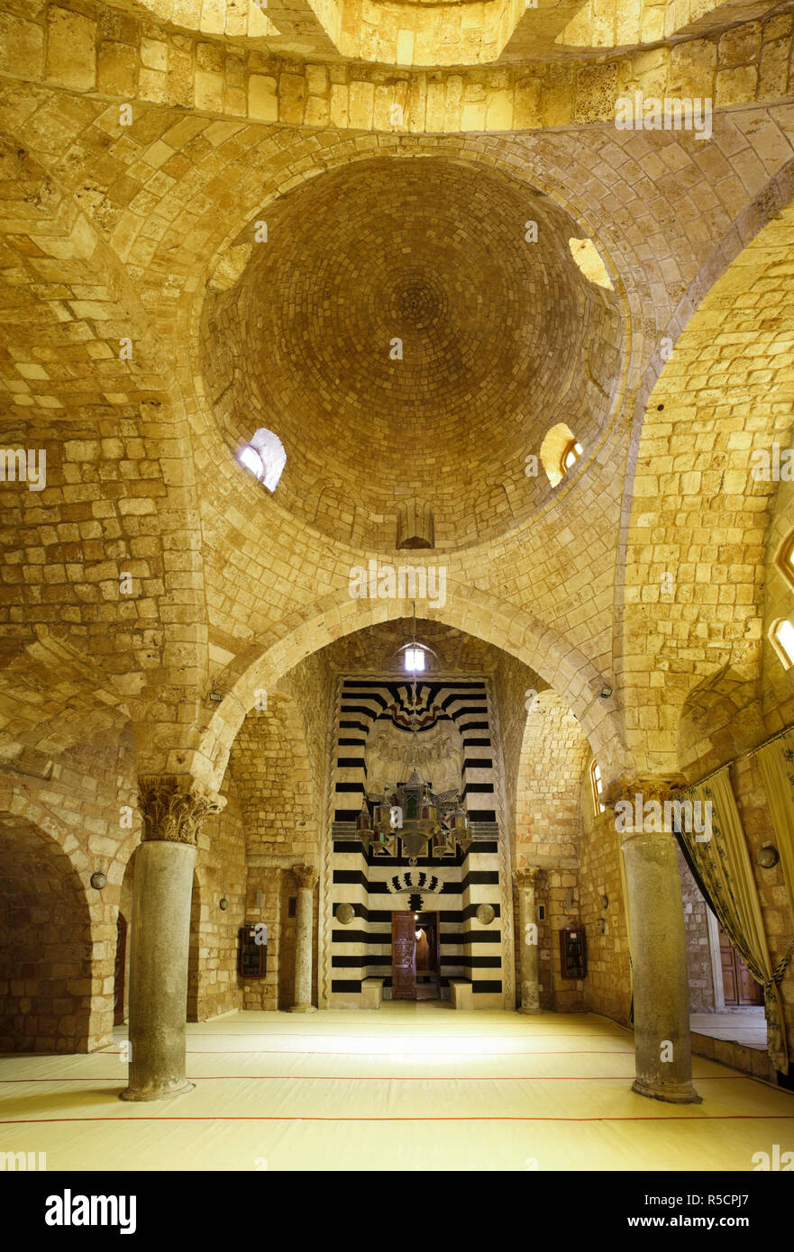 Liban, Tripoli, la Mosquée Taynal, une ancienne église chrétienne Banque D'Images