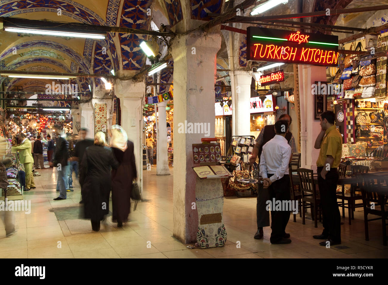 Grand Bazar, Istanbul, Turquie Banque D'Images