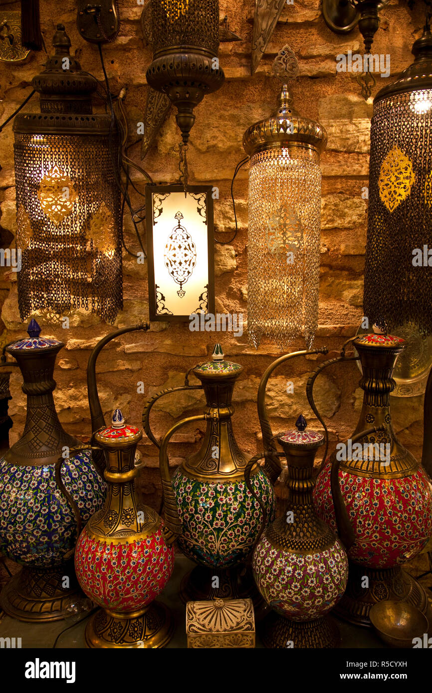 Grand Bazar, Istanbul, Turquie Banque D'Images