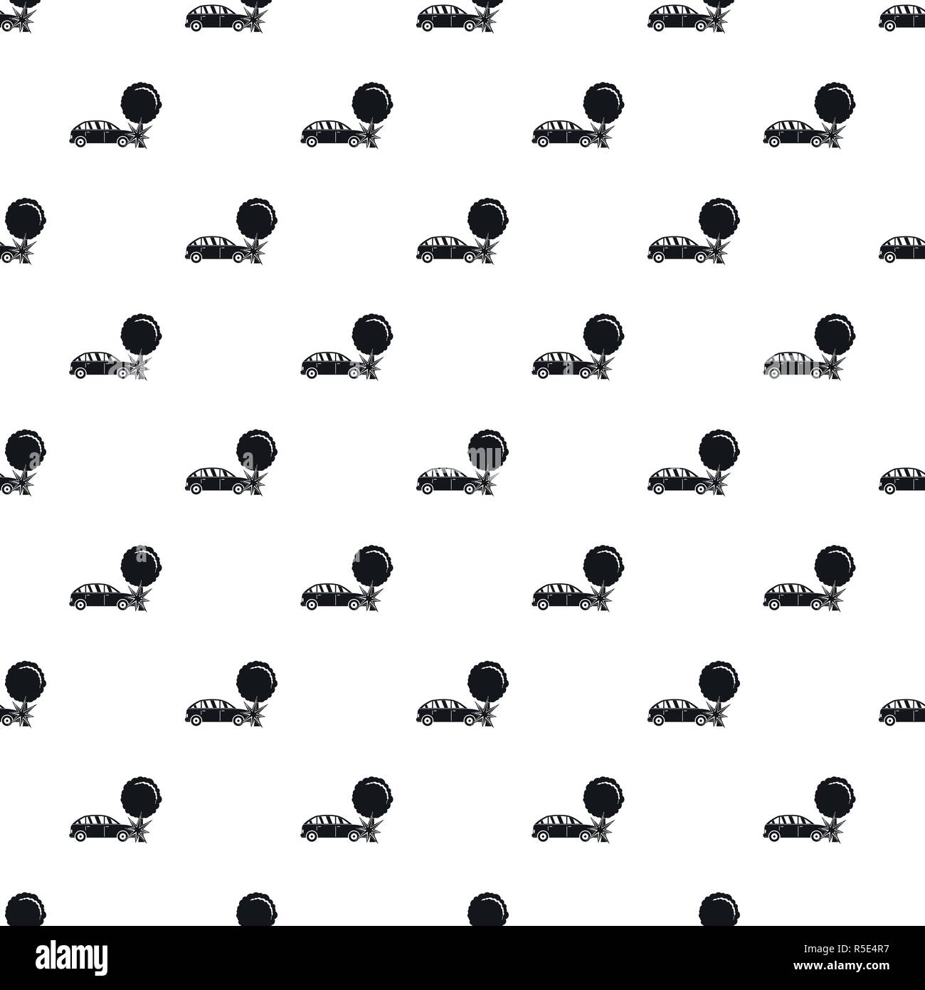 L'arbre s'est écrasé sans motif géométrique de répétition pour tout vecteur web design Illustration de Vecteur