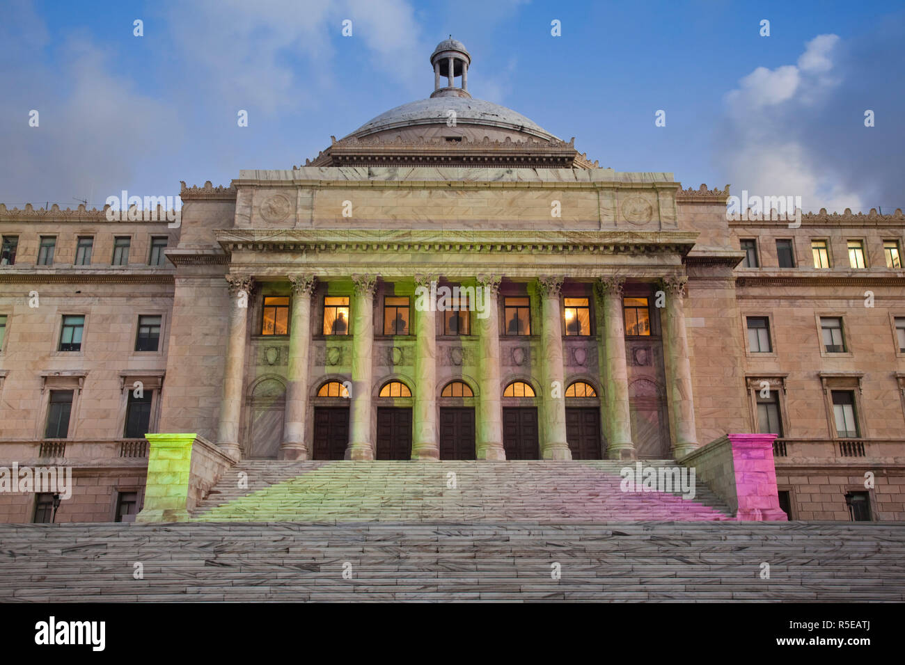 Puerto Rico, San Juan, El Capitolio, Gouvernement Capitol building Banque D'Images