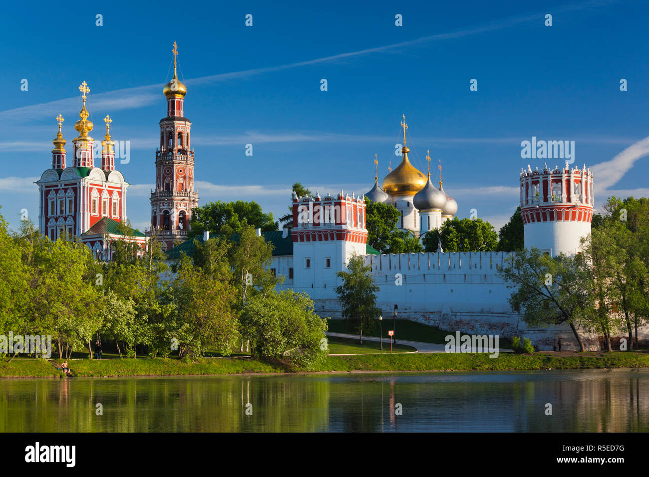 La Russie, Moscou, la région de Khamovniki, Monastère de Novodievitchi Banque D'Images