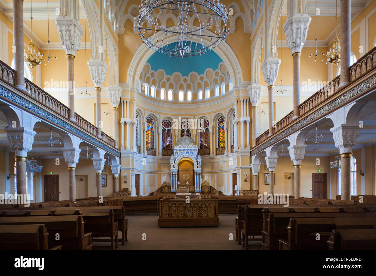 La Russie, Saint-Pétersbourg, Théâtre Mariinski, Grand Choral Synagogue Banque D'Images