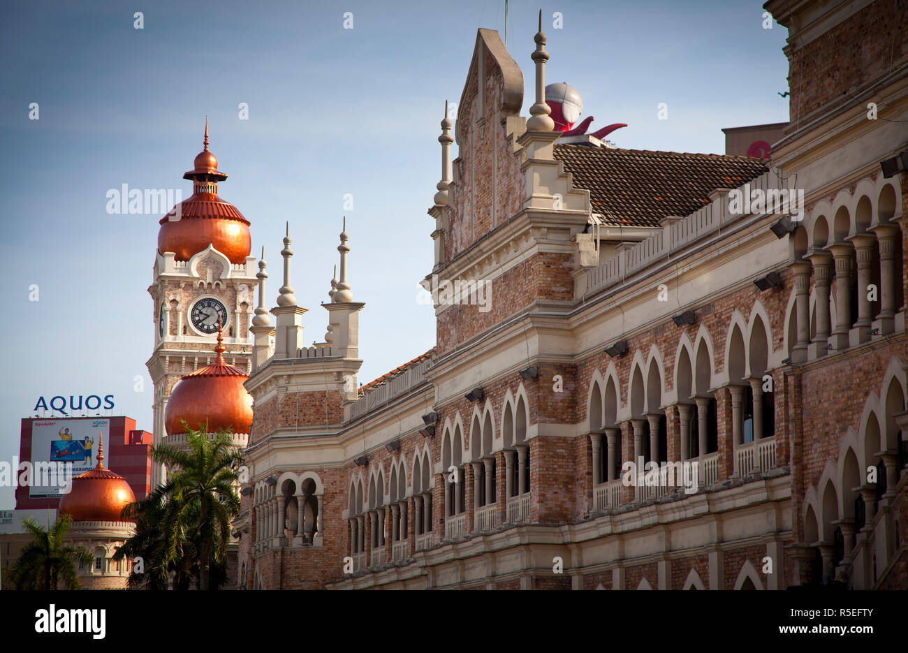 Sultan Abdul Samad building, Dataran Merdeka (Place de l'indépendance) , Kuala Lumpur, Malaisie Banque D'Images